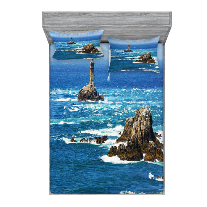 East Urban Home Lighthouse Sheet Set Wayfair